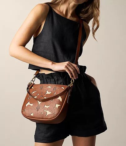 Jolie Leather Crossbody Bag - Image 2
