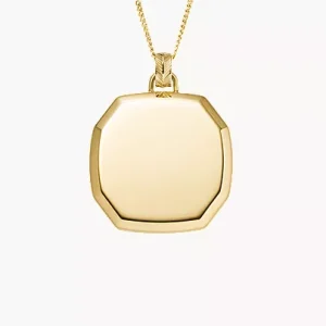 Harlow Gold-Tone Stainless Steel Pendant Necklace