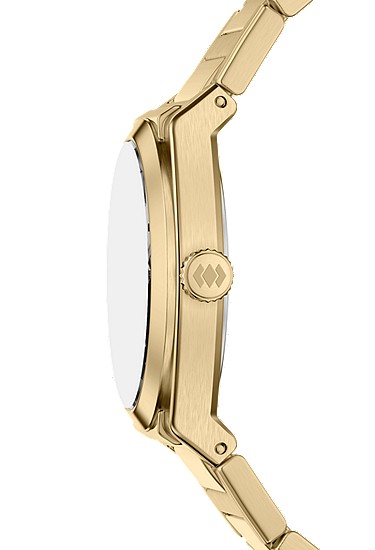 Everett 27mm Three-Hand Gold-Tone Stainless Steel Watch - Image 5