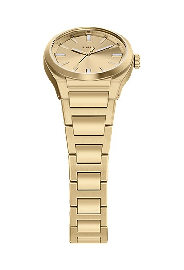 Everett 27mm Three-Hand Gold-Tone Stainless Steel Watch - Image 6