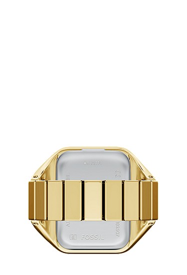 Raquel Watch Ring 21mm Two-Hand Gold-Tone Stainless Steel - Image 7