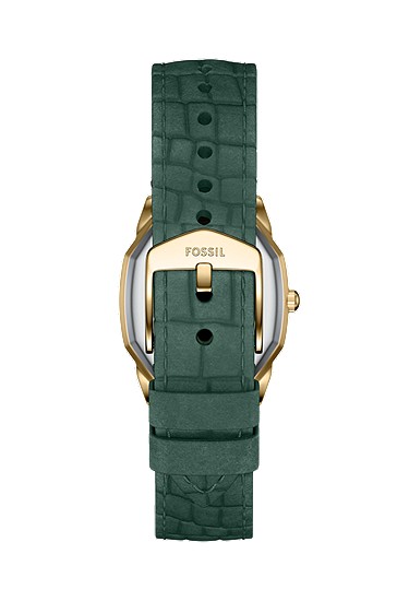 Harlow 27mm Three-Hand Green Croco Leather Watch - Image 3
