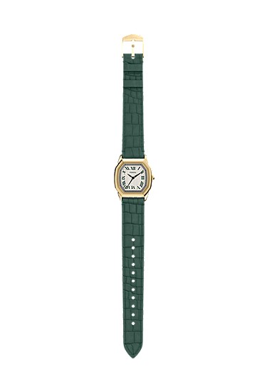 Harlow 27mm Three-Hand Green Croco Leather Watch - Image 8
