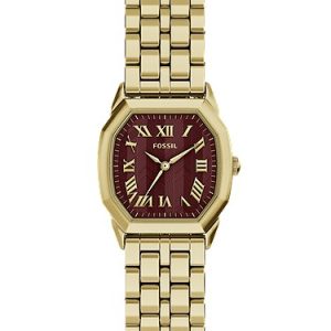 Harlow 27mm Three-Hand Gold-Tone Stainless Steel Watch