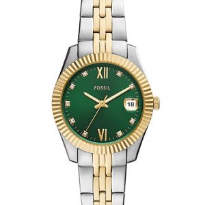 Scarlette 33mm Three-Hand Date Two-Tone Stainless Steel Watch