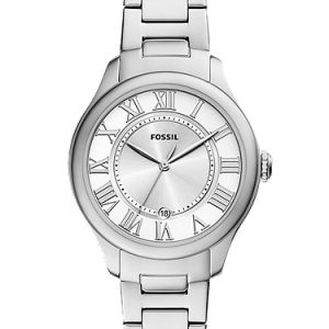 Gilmore 38mm Three-Hand Date Stainless Steel Watch
