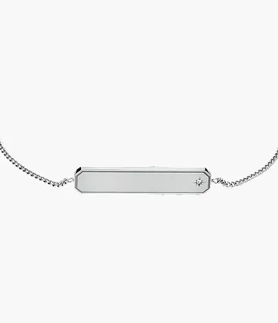 Sadie Stainless Steel ID Bracelet - Image 3