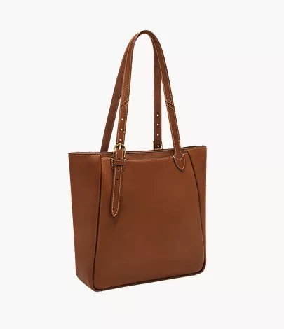 Evie Leather Tote - Image 6