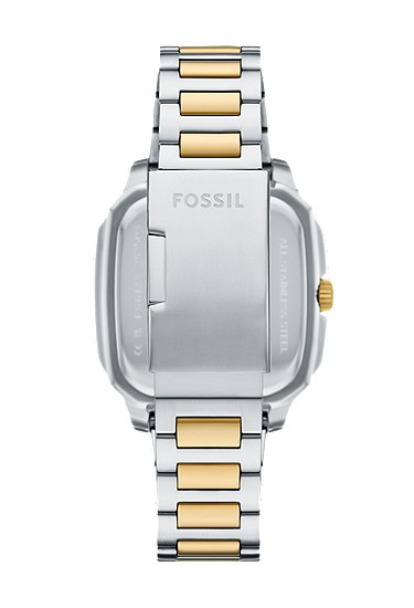 Crosby 42mm Three-Hand Date Two-Tone Stainless Steel Watch - Image 3