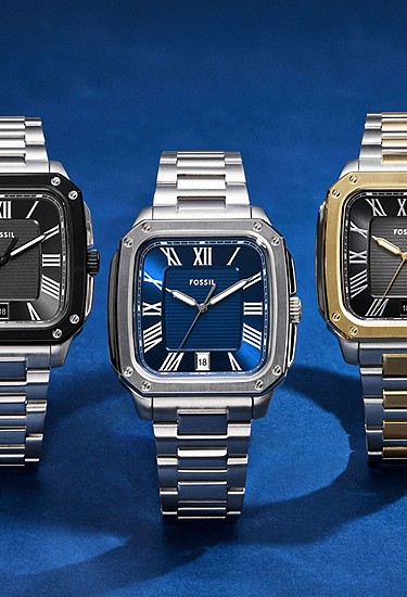 Crosby 42mm Three-Hand Date Two-Tone Stainless Steel Watch - Image 5