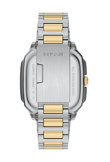 Crosby 42mm Three-Hand Date Two-Tone Stainless Steel Watch - Image 3