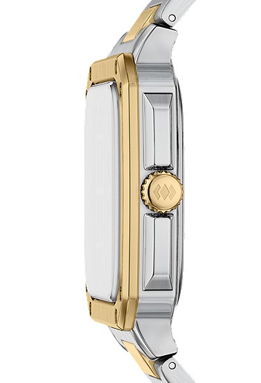Crosby 42mm Three-Hand Date Two-Tone Stainless Steel Watch - Image 4