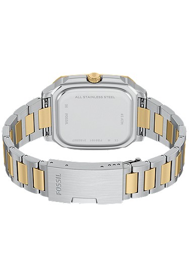 Crosby 42mm Three-Hand Date Two-Tone Stainless Steel Watch - Image 6