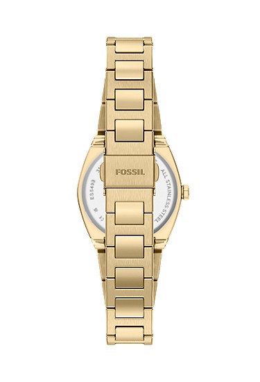 Everett 27mm Three-Hand Gold-Tone Stainless Steel Watch - Image 3