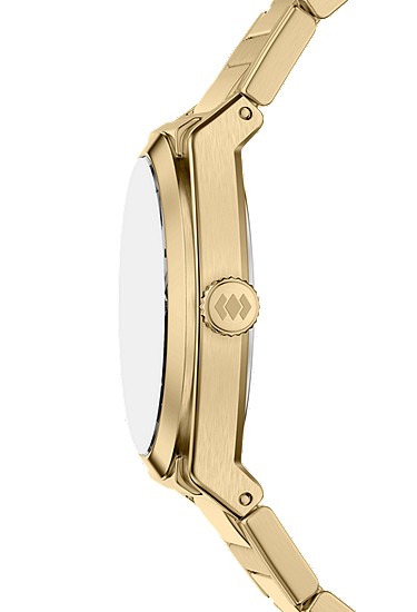 Everett 27mm Three-Hand Gold-Tone Stainless Steel Watch - Image 4