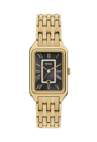 Raquel 26mm Three-Hand Date Gold-Tone Stainless Steel Watch