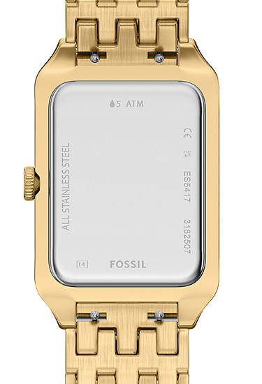 Raquel 26mm Three-Hand Date Gold-Tone Stainless Steel Watch - Image 5