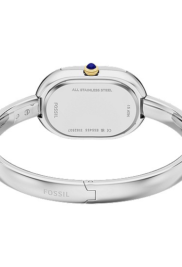 Sloan 25mm Three-Hand Stainless Steel Watch Bangle - Image 6