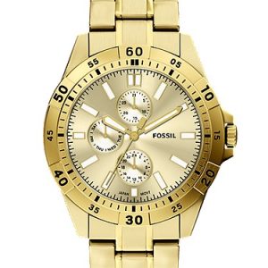 Garrett 44mm Multifunction Gold-Tone Stainless Steel Watch