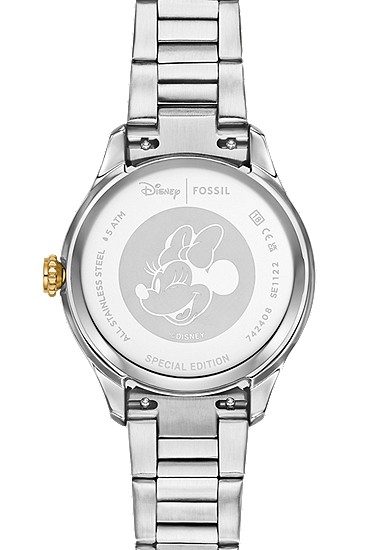 Disney Minnie Mouse x Fossil 38mm Special-Edition Classic Watch - Image 5