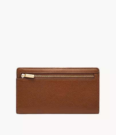 Liza Leather Slim Bifold Wallet - Image 3
