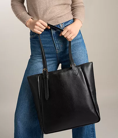 Evie Leather Tote