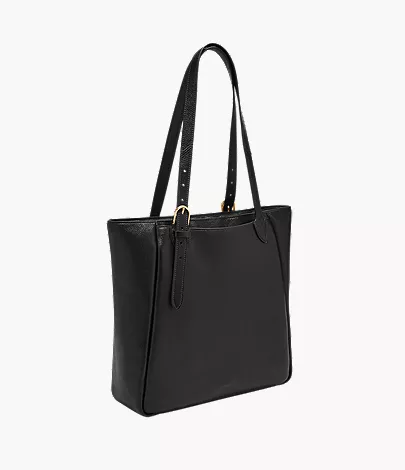 Evie Leather Tote - Image 4