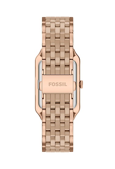 Raquel 26mm Three-Hand Date Rose Gold-Tone Stainless Steel & Salted Caramel Ceramic Watch - Image 3