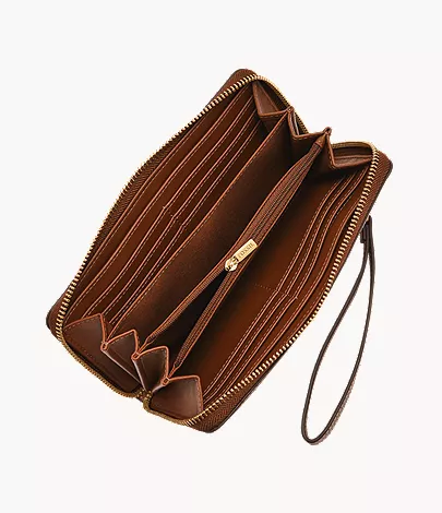 Logan RFID Zip Around Clutch - Image 2