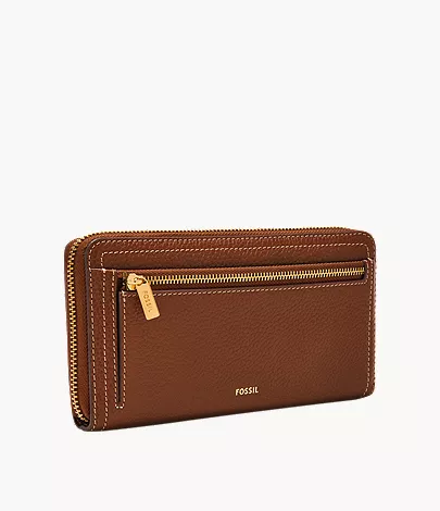Logan RFID Zip Around Clutch - Image 4