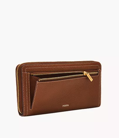 Logan RFID Zip Around Clutch - Image 5