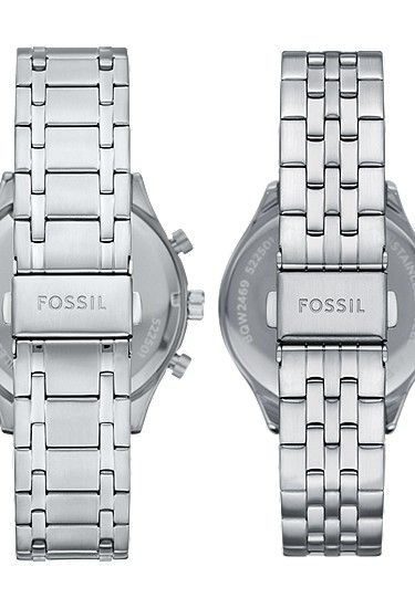 Fenmore 44mm Multifunction Stainless Steel Watch Set - Image 3