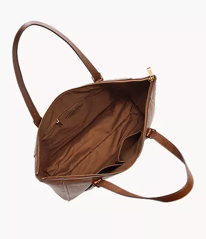 Carlie Leather Tote - Image 3