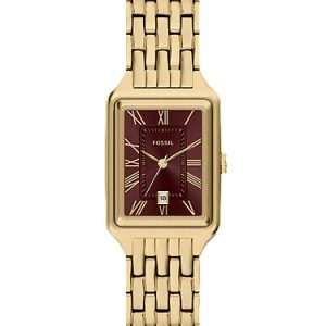 Raquel 23mm Three-Hand Date Gold-Tone Stainless Steel Watch