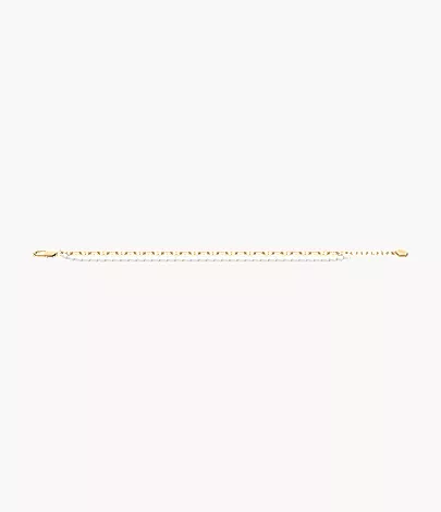 Heritage Pearl D-Link Gold-Tone Brass Multi-Strand Bracelet - Image 5