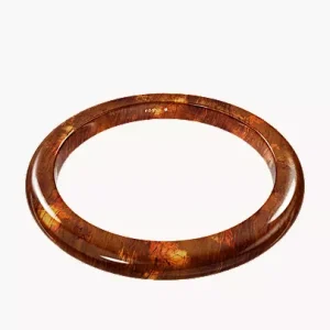 Resin Collection Brown Bangle Bracelet