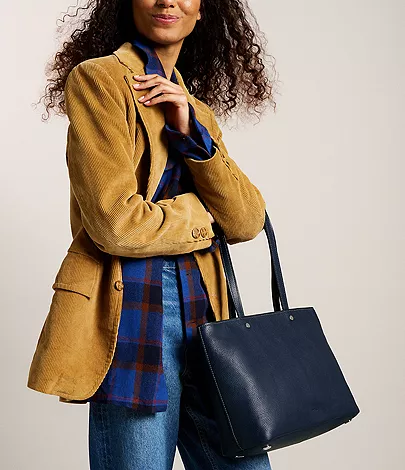 Jessie Leather Tote - Image 2