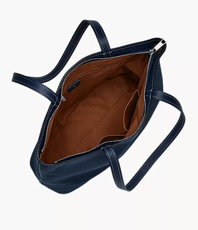 Jessie Leather Tote - Image 3