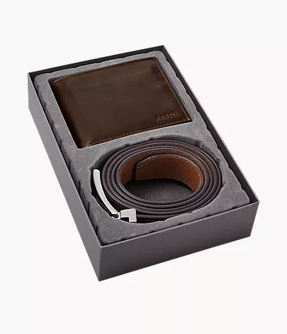 Derrick Bifold w/ Flip ID and Belt Gift Set - Image 4