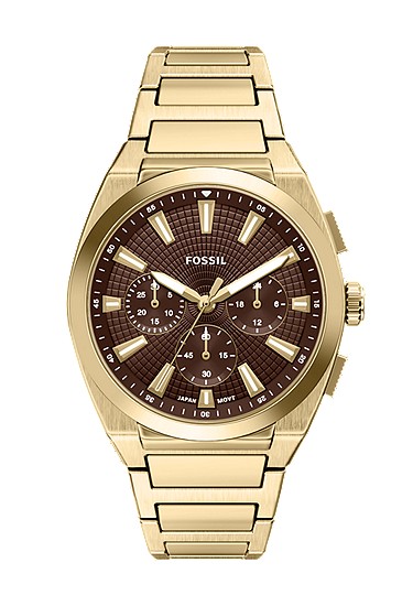 Everett 44mm Chronograph Gold-Tone Stainless Steel Watch