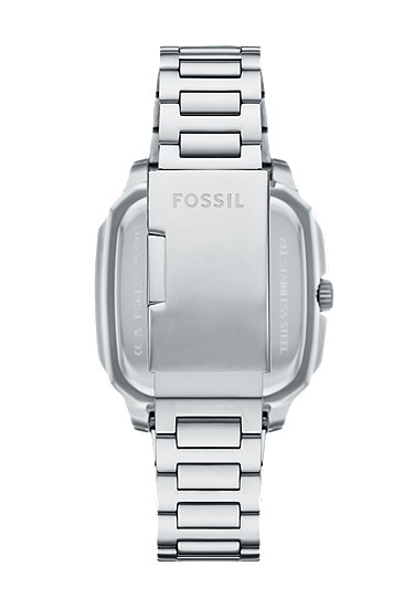 Crosby 42mm Three-Hand Date Stainless Steel Watch - Image 3