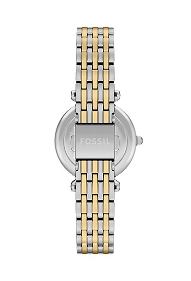Carlie Mini 28mm Three-Hand Two-Tone Stainless Steel Watch - Image 3
