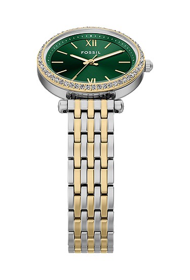 Carlie Mini 28mm Three-Hand Two-Tone Stainless Steel Watch - Image 5