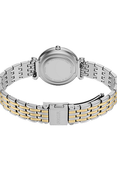 Carlie Mini 28mm Three-Hand Two-Tone Stainless Steel Watch - Image 6