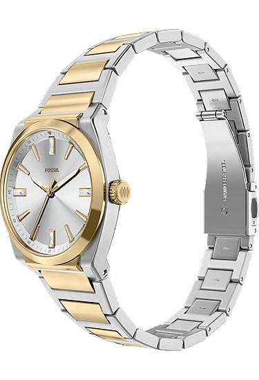 Everett 27mm Three-Hand Two-Tone Stainless Steel Watch - Image 7