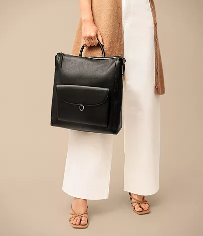 Parker Leather Backpack - Image 5