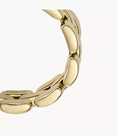 Arden Watch Links Gold-Tone Stainless Steel Band Ring - Image 5