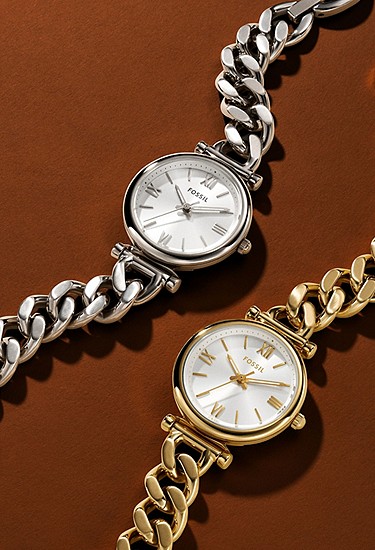 Carlie Mini 28mm Three-Hand Stainless Steel Watch - Image 6