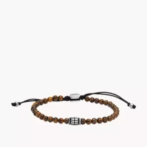 Everett Tiger-s Eye Beaded Bracelet