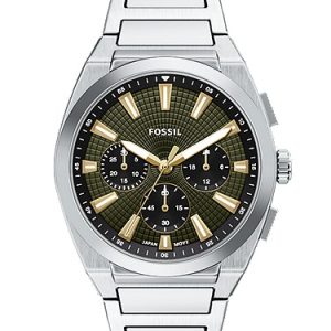 Everett 44mm Chronograph Stainless Steel Watch